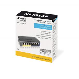 Netgear GS108PE Gigabit Smart Managed Plus Switch